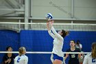 VB vs MHC  Wheaton Women's Volleyball vs Mount Holyoke College. - Photo by Keith Nordstrom : Wheaton, Volleyball, VB